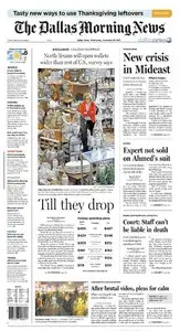 Dallas Morning News - November 25, 2015