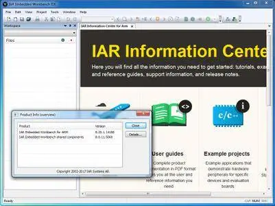 IAR Embedded Workbench for ARM version 8.20.1
