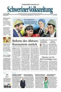 Schweriner Volkszeitung Hagenower Kreisblatt - 22. November 2017