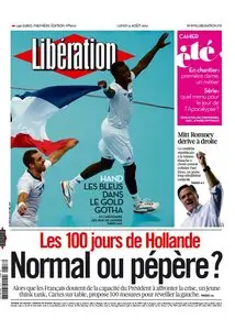 Libération du Lundi 13 Aout 2012