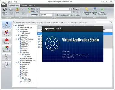Spoon Virtual Application Studio 10.4.2487 Portable