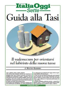 Inserto Italia Oggi - Guida alla TASI- 29.09.2014