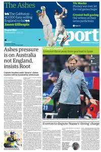 The Guardian Sports supplement  22 November 2017