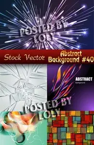 Vector Abstract Backgrounds #40 - Stock Vector