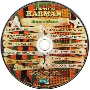 James Harman - Bonetime (2015)