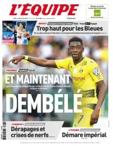 L'equipe du Lundi 26 Juin 2017