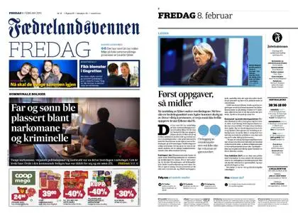 Fædrelandsvennen – 08. februar 2019