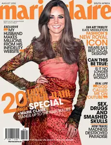 Marie Claire August 2012 (South Africa)
