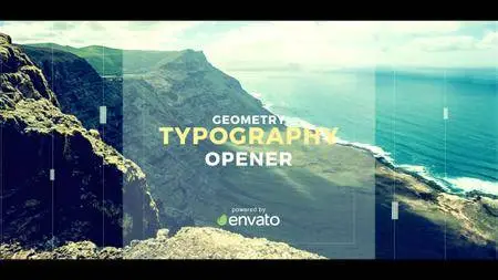 Geometry Typography Opener - Project for After Effects (VideoHive)