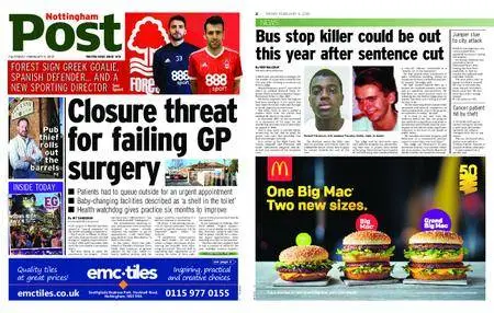 Nottingham Post – February 09, 2018