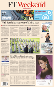 Financial Times Europe – 10.11 November 2018