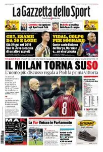 La Gazzetta dello Sport Roma – 01 novembre 2019