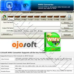 OJOsoft WMV Converter v2.5.0.1103