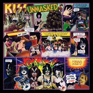 KISS - Unmasked (1980) [1st Japanese Pressing - 1986 & 2nd Japanese Pressing - 1989] RE-UP