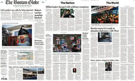 The Boston Globe – January 14, 2022