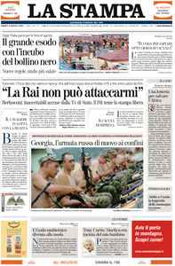 La Stampa 8 Agosto 2009
