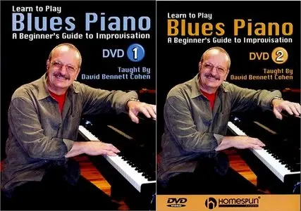 Learn To Play Blues Piano [DVD#1 & DVD#2] (2004)