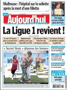 Aujourd'hui en France, du Samedi 08 Aout 2009.