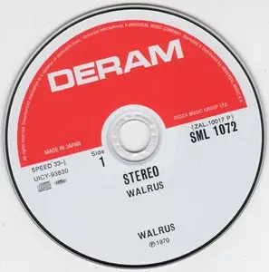 Walrus - Walrus (1970) [Reissue 2008]