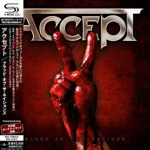Accept - Blood Of The Nations (2010) [Japan SHM-CD, 1st press, Digipak]