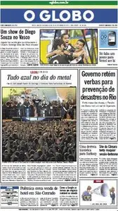 Jornal O Globo - 26 de setembro de 2011
