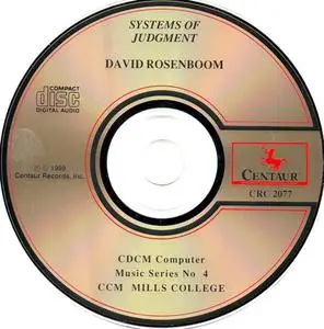 David Rosenboom - Systems Of Judgment (1989) {Centaur}