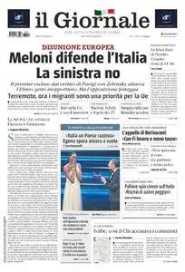 il Giornale - 10 Febbraio 2023