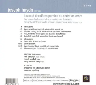 Laurence Equilbey - Joseph Haydn: Les sept dernières Paroles du Christ en Croix (2006)