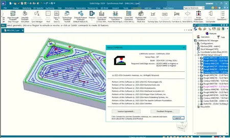 CAMWorks 2024 SP1 for Solid Edge