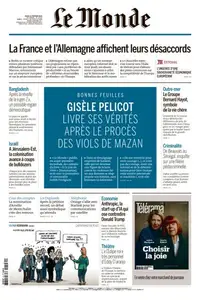 Le Monde du Jeudi 12 Février 2026