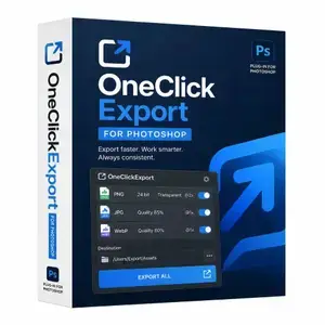 OneClickExport v1.1.5 for Photoshop