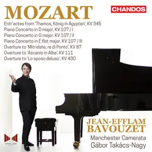Jean-Efflam Bavouzet, Manchester Camerata & Gábor Takács-Nagy - Mozart- Piano Concertos, Vol. 11 (2025) [24/96]