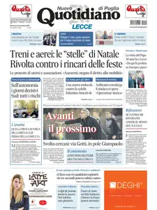 Quotidiano di Puglia Lecce - 10 Novembre 2024