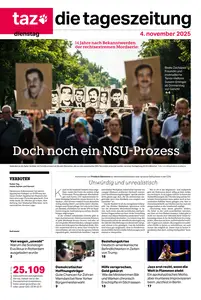 taz die tageszeitung - 04 November 2025