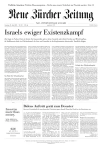 Neue Zurcher Zeitung International  - 29 Juni 2024