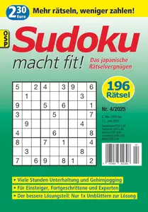 Sudoku macht fit - No.5 2025
