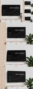 Smart TV Mockup 9TWHXLU