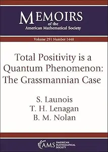 Total Positivity is a Quantum Phenomenon: The Grassmannian Case