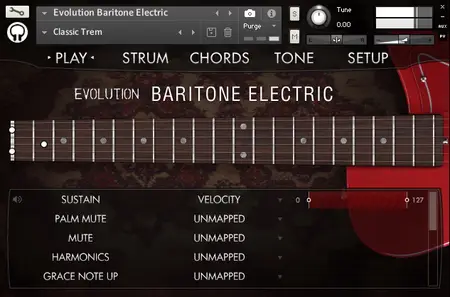 Orange Tree Samples Evolution Baritone Electric v1.3.0 KONTAKT