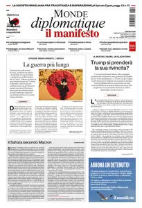 Il Manifesto Le Monde diplomatique - Settembre 2024