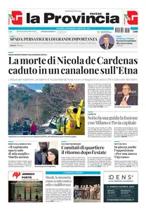 La Provincia Pavese - 28 Gennaio 2025