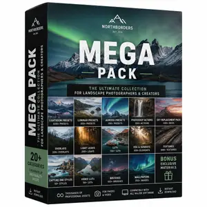NORTH BORDERS - MEGA PRESETS PACK for Lightroom