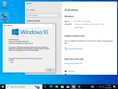 Windows 10 22H2 build 19045.4529 AIO 16in1 Multilingual (x64) Preactivated June 2024