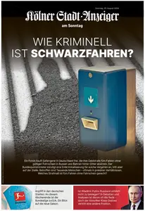 Kölner Stadt-Anzeiger Rhein-Bergischer Kreis - 25 August 2024