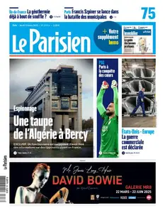 Le Parisien du Jeudi 13 Mars 2025