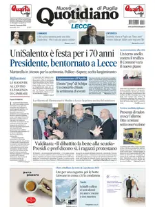 Quotidiano di Puglia Lecce - 17 Gennaio 2025