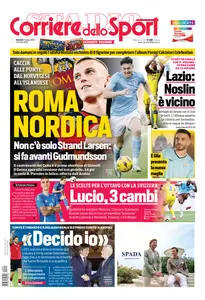 Corriere dello Sport Roma - 27 Giugno 2024