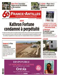 France-Antilles Guadeloupe - 26 Septembre 2025