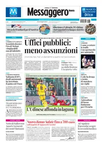 Messaggero Veneto Pordenone - 31 Ottobre 2024