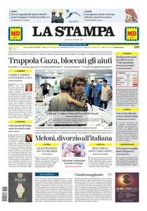 La Stampa Savona - 21 Ottobre 2023